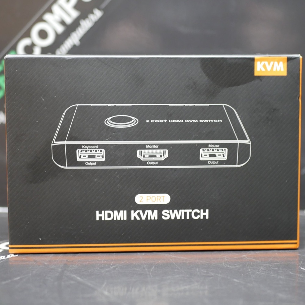 KVM Switch HDMI 2 Port Box ABLEWE USB and HDMI Switch